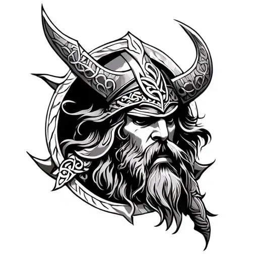 Celtic Maori Totem Viking Warrior Sleeve