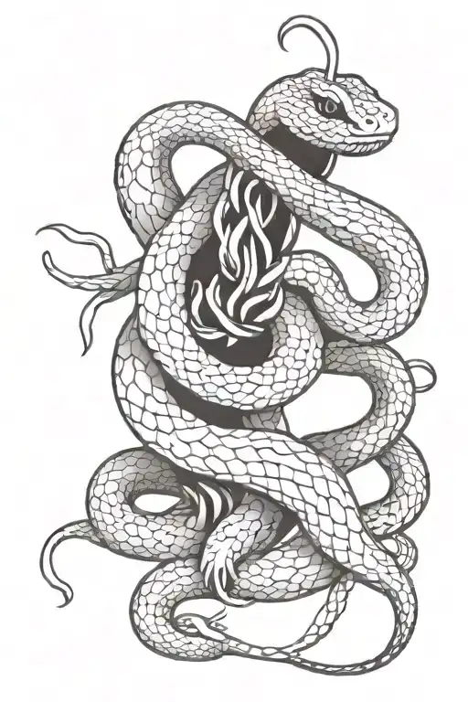 Moving On From Heart Break Onto Better Life Snake Slithering