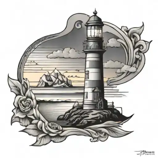 Lighthouse Sunset Beach