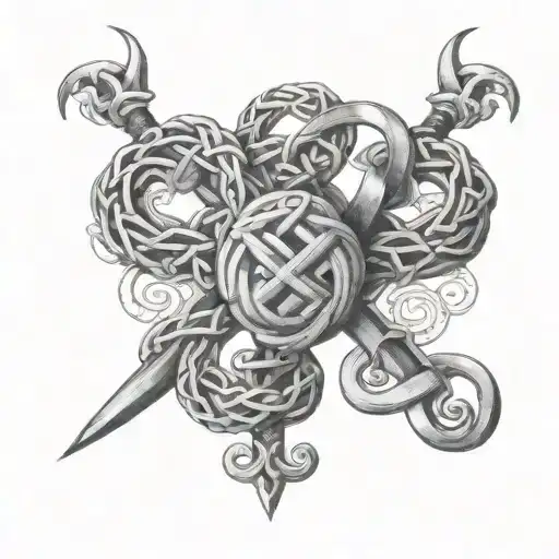 Scottish And Irish Clan Knot