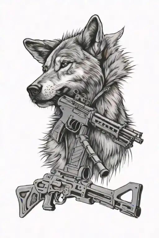 Jeep Wrangler Ak47 Wolf