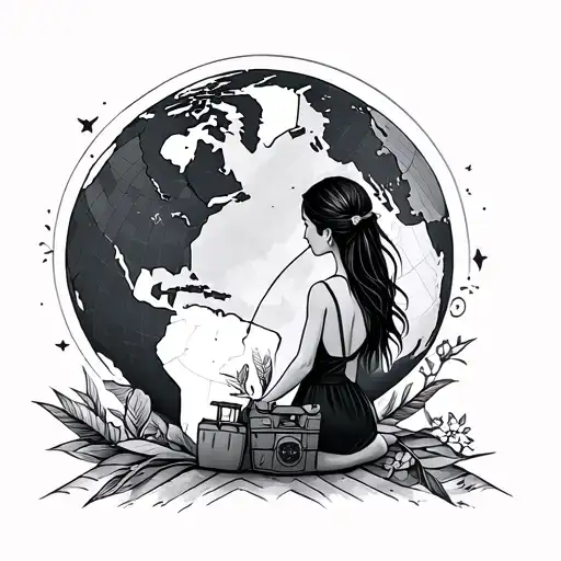 Two Girl Travel Around The World