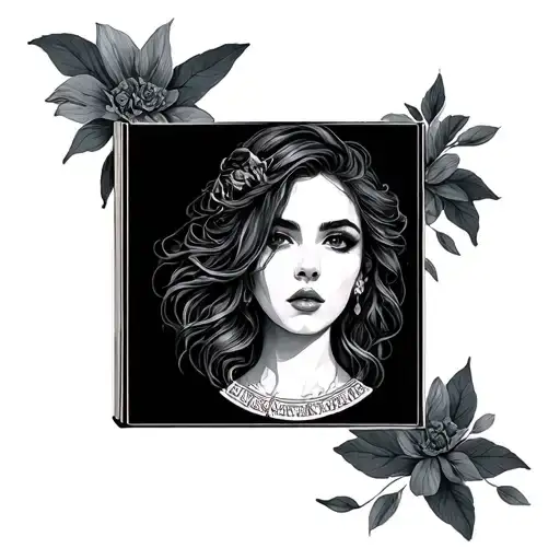 1717 Scale Women Book Open In Front