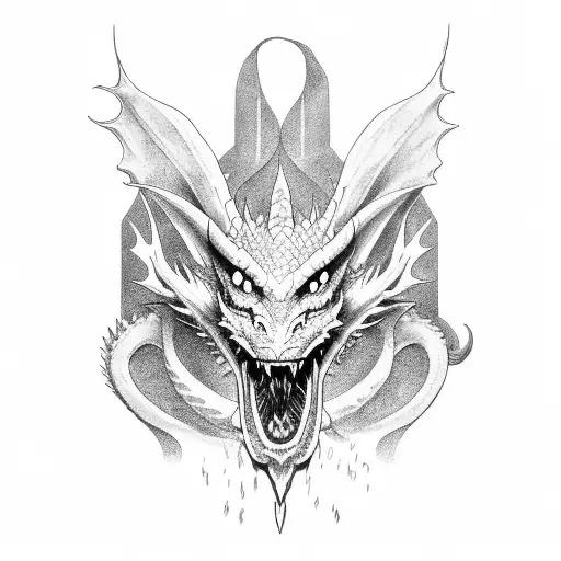 Dragon And Wizard