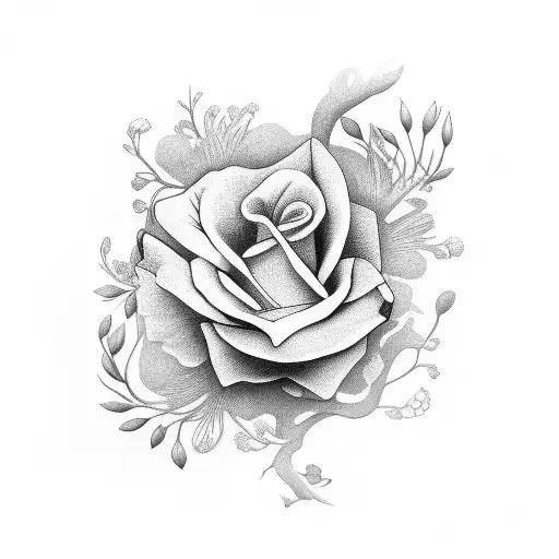 Floral Arm Sleeve Australian Native