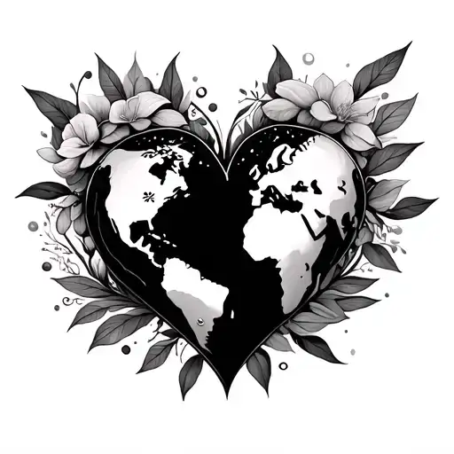 Beautiful Heart And World