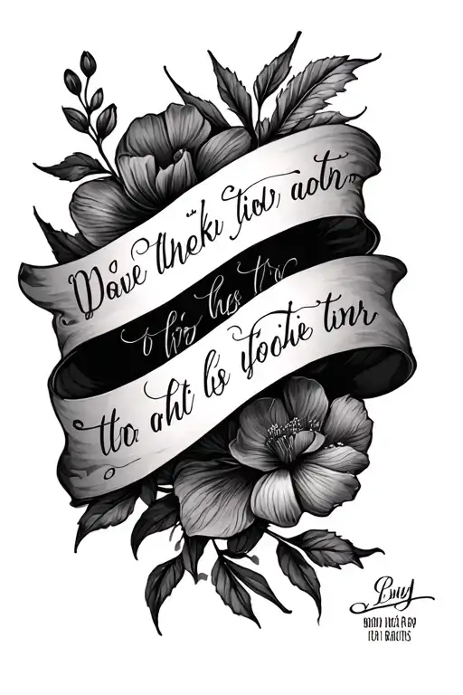 First Tatto Idea Involving A Bible Verse