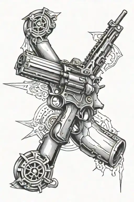 Cyber Sigilism Long Gun