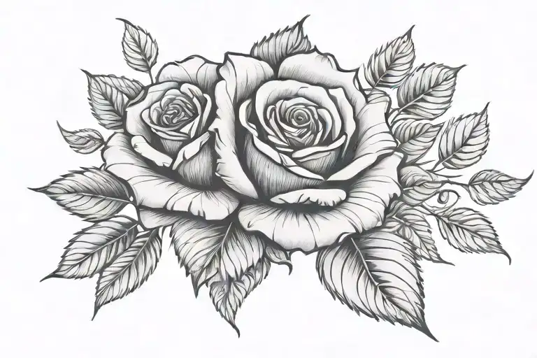 Rose Stem Growing Horizontally