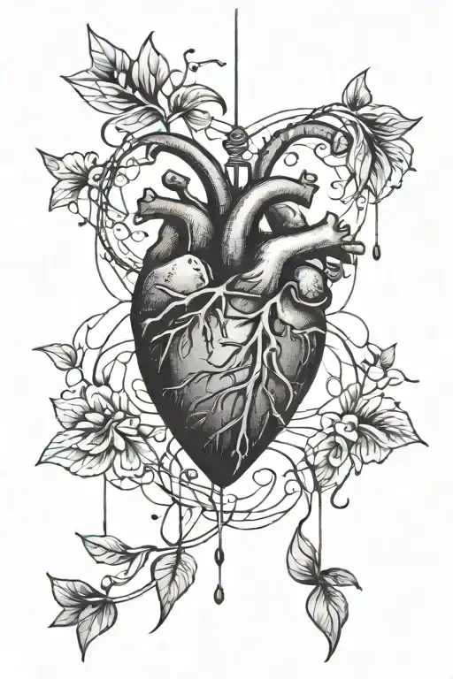 Broken Heart Hanging By A Thread