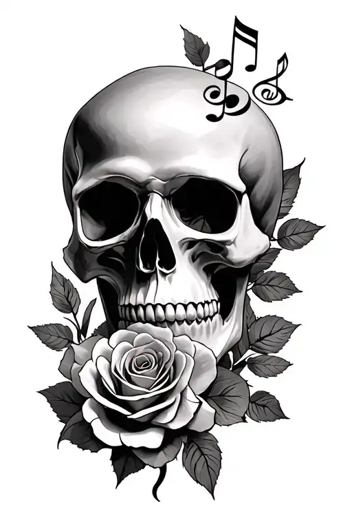 Skull And Roses And Music