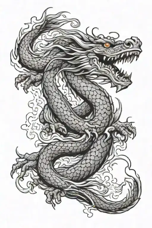 Japan Dragon Flying