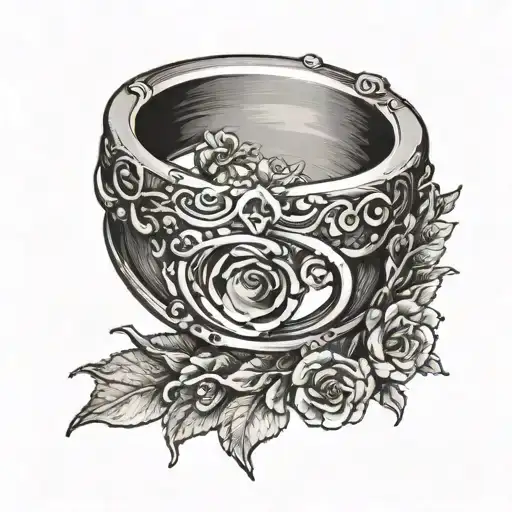 Finger Tattoo That Looks Like A Ring