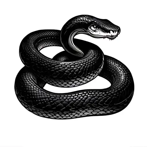 Minimalistic Snake Slithering