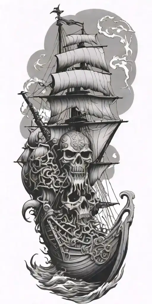 Viking Zombie Ship