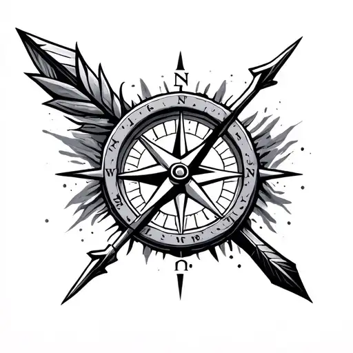 Forearm Arrow Compass