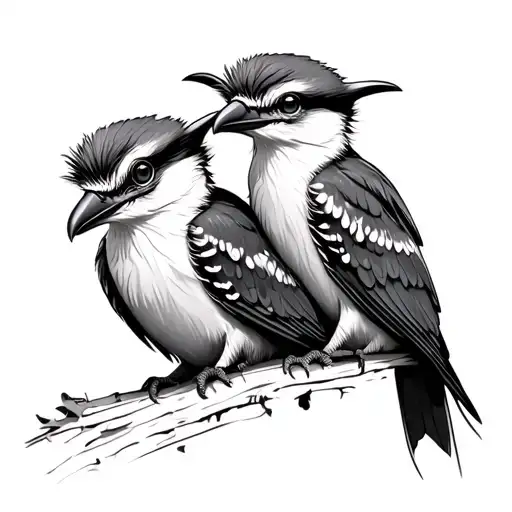 Two Kookaburra Sitting