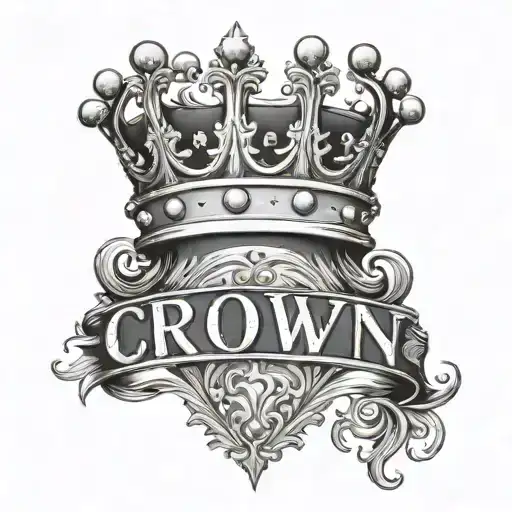 Crown With Text H6