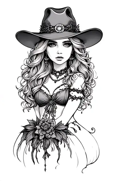 Gothic Western Girly