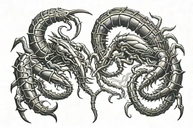 Scorpions Side By Side Black