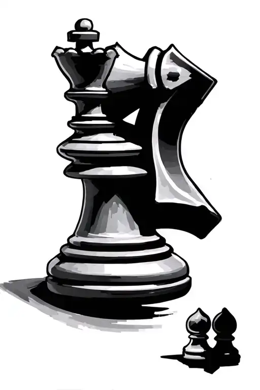 Medieval Chess Piece