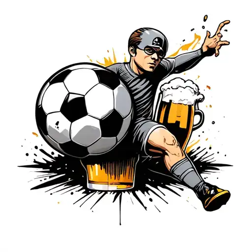 Soccer And Beer And Superheroes
