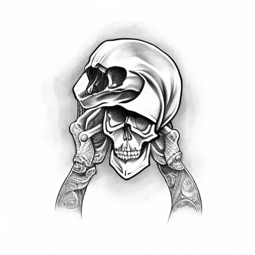 Skull Has Hat