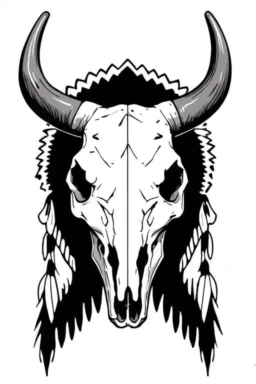 Southwestern Bull Skull