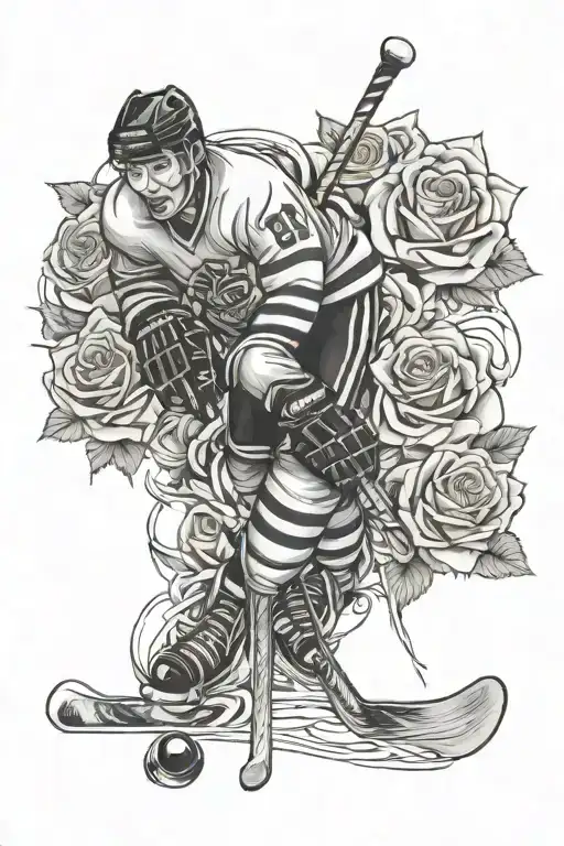 Hockey And Rose
