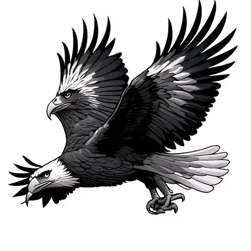 Soaring Eagle Perched