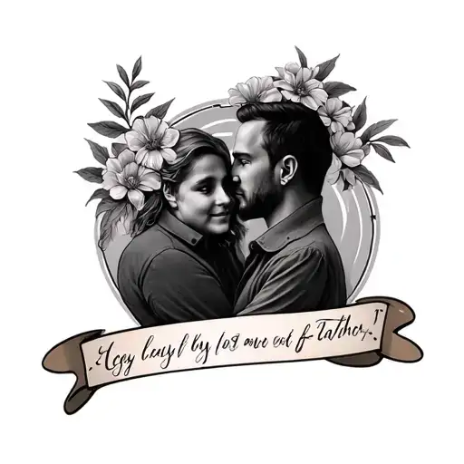 Memorial Tattoo For A Lost Father