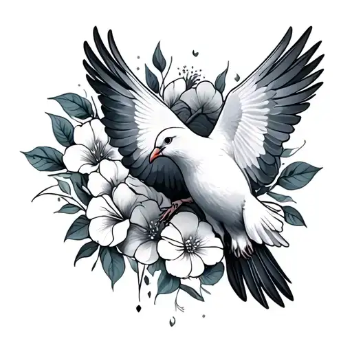 Rest And Peace Dove