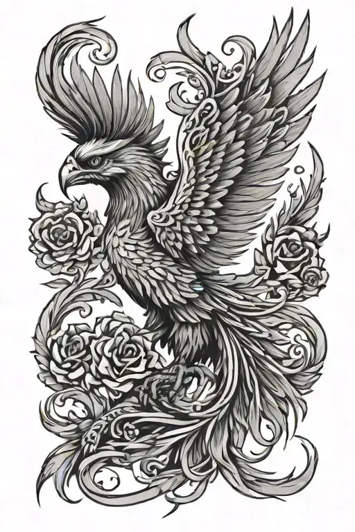 Phoenix With Sharp Edges