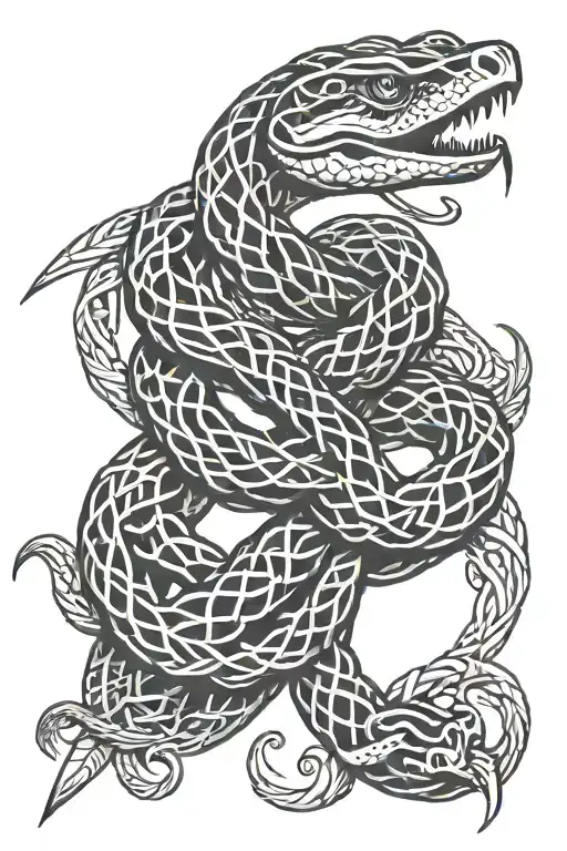 Snake Celtic Knot
