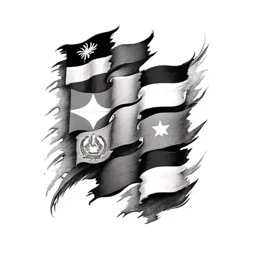 Create A Travel Tattoo With Country Flags Inside