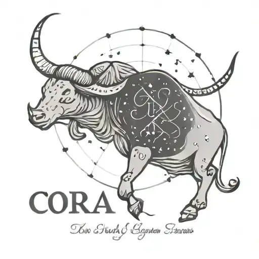 The Name Cora With The Date July 15 Cancer Zodiac And Taurus Constellations