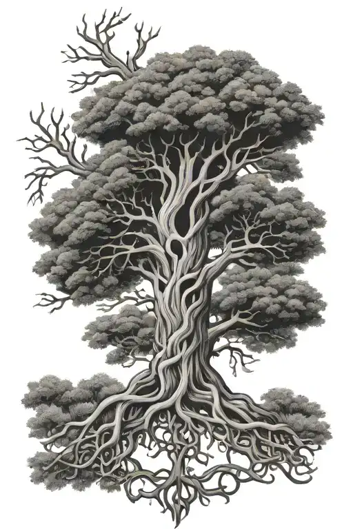 Scottish Dara Knot In A Tree