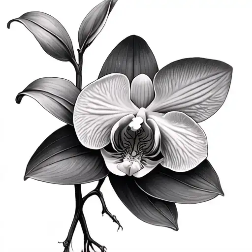 Orchid Root Writes Valerie