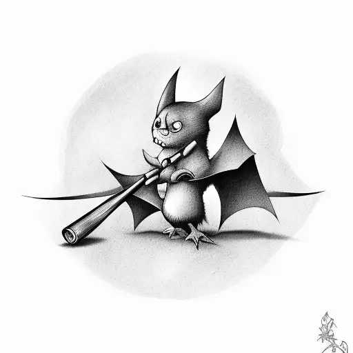 Bat With Baseball Bat