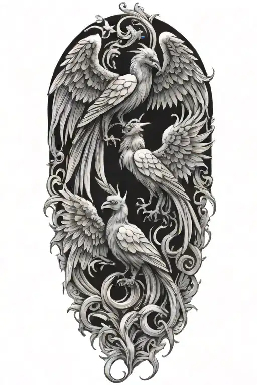 Gemini Evil And Good Pheonix