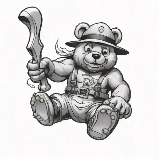 Richie Rich As A Bear