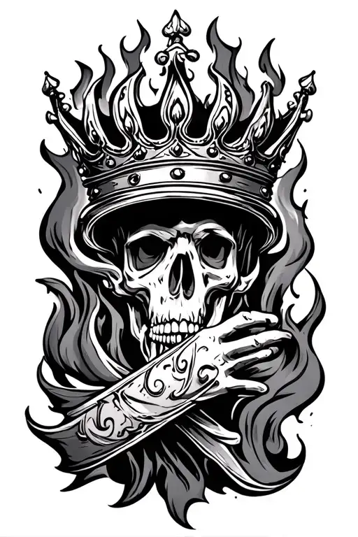 Fire Sleeve With Crown