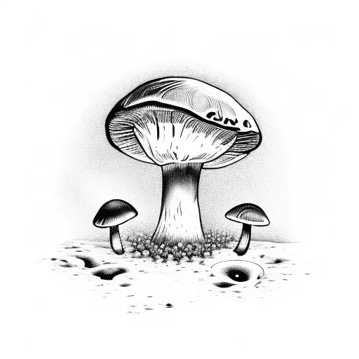 Mushroom And Space