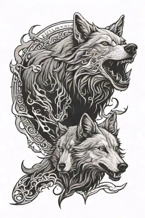 Ghost And Wolf