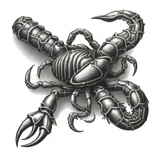Scorpion On Fist