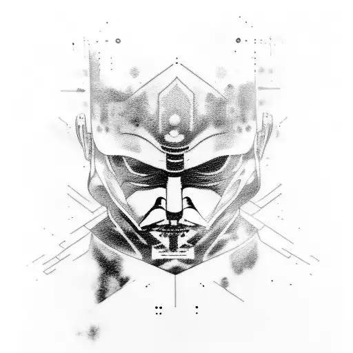 An Abstract Representation Of The Force Surrounding Anakin Skywalker