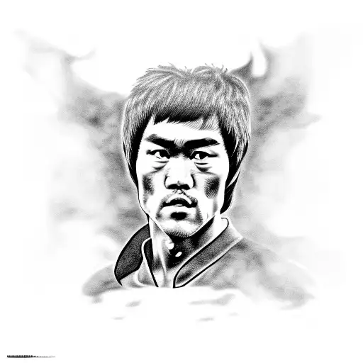 Bruce Lee Made Out Of Water