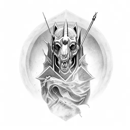 Behind A Pale Horse And Upon Him Was Death