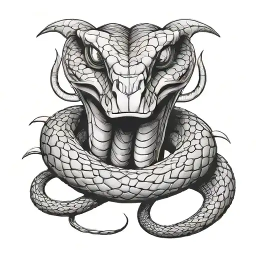 Fierce Cobra Snake