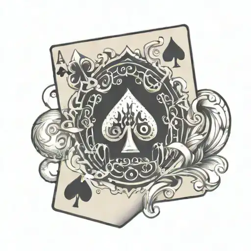 Blackjack Poker Hand With Jack And Ace Card